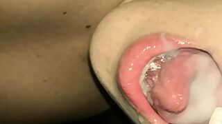 Wife Sucks Me While Talking About Neighbours