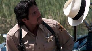 Horny gangsters get to bang some sexy sluts outdoors