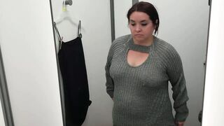 Sexy BBW in a Store's Dressing Room (Preview)