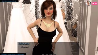 Having a wedding photoshoot and she looks hot