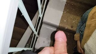 They left the sperm on the doorsteps of the apartment