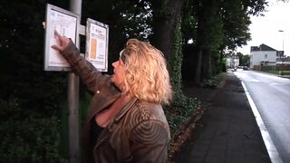 Bitch in doggystyle on the car #3