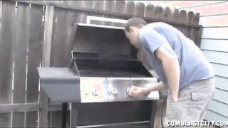 Teen Gets Blasted with Jizz