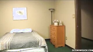 Milf and Daughter Blow Job on Large Boner