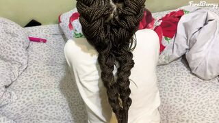 Playful bitch offers her ass to her mother's boyfriend