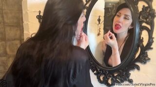 Stepson cums on me when I pee