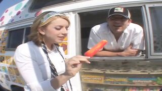 Lexi Belle – teenage blonde gets fucked by the ice cream man