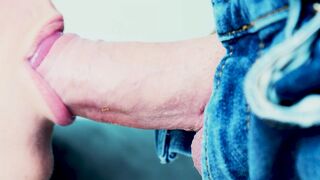 Amateur teen girlfriend blowjob