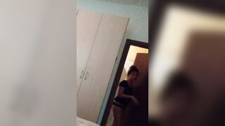 I have only one rule: don't film her naked and don't show anyone how she fucks. Real Amateur Homemade Video.