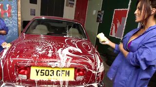 Charlie Monaco and Caprice Jane please each other with toys