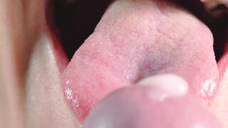 He just loves to jerk off in my mouth