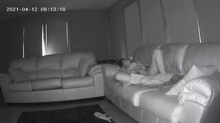 Sister-in-law caught masturbating on my couch – cam