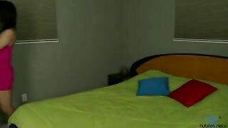 Caramel skinned cutie pussy fucking