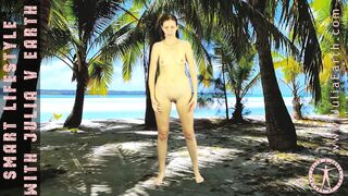 Isometric workout with Julia V Earth. Part 3: Strength.