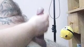 caught me jerking off and helped me cum #3