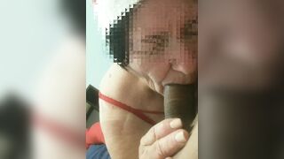 granny sucks young cock. delights in licking cock