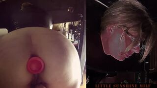 Trapped at the Pillory, Double Penetration, Butt Plug, Ass