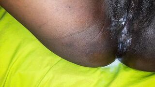 a lot of crap from my pussy so much I try to accumulate in my husband's balls today he discharged a lot of crap into my