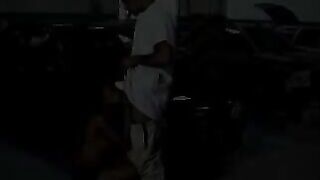 Horny Latina Slurping a Cock