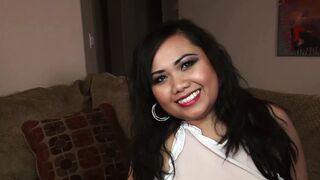 Tia Lane is an Asian amateur interracial threesome fuck