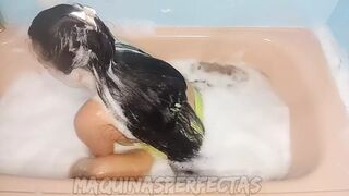 NUEVO! REAL DUCHA CALIENTE ORGASMO FINAL EN XHAMSTER