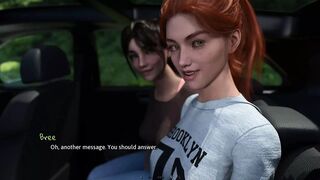 Summer Heat: One Guy And Two Sexy Girls In The Car-Ep3