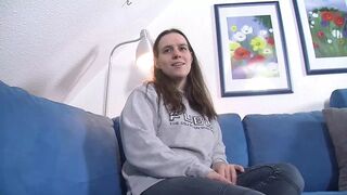 Sexy brunette masturbates her tight eager pussy - 3