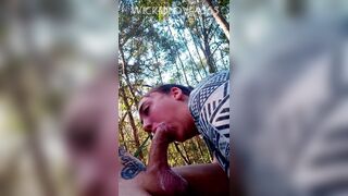 Super sloppy deepthroat blowjob