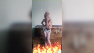 erotic striptease of my wife.