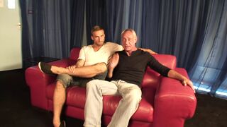 Black Angelika Drains The Cocks Of A Father n Son Tag Team