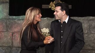 Jasmine Black And Stacey Saran Get Fucked By Priests In The