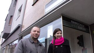 Young bitch loves the cock from behind