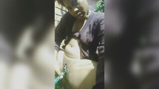 Slutty Outdoor Masturbation