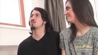 Amateurpaare machen ihr erstes Casting, heute Maria und John