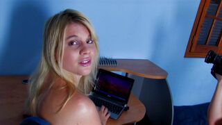 Beautiful curvy french amateur Milf does an amazing anal casting