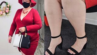 Caught stranger jerking off In Dentist Waiting area & made him shoot his cum on my panties (Role Playing)