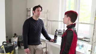 Kurz die neue Punk Nachbarin gefickt