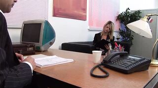 Chloe Delaure and Stacey Saran share Paul's old cock