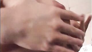 Busty Blonde MILF Stripping