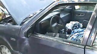 Paige Outdoor MILF Blowjob