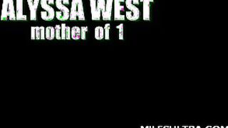 Chubby MILF Alyssa Striptease