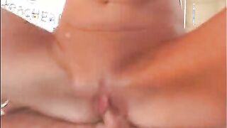 Blonde MILF Rides Cock