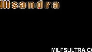 MILF Allisandra Does a Striptease