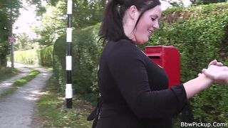 Chubby picked girl rides his meat