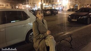 Redhead lady swallows for free