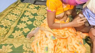 Couple have midnight sex in Indian village