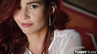 Tushyraw – Hot Redhead Agatha Gets Her Tight Ass Fucked Hard