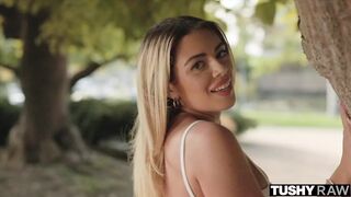 Tushyraw – Fit Blonde Milf Loves Stretching Out Her Tight Ass