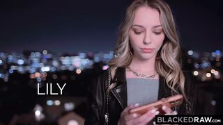 BLACKEDRAW – Perfect Blonde Lily devours 2 thick BBCs