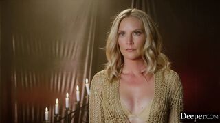 Deeper. Mona leads the ultimate Five girl reverse gangbang